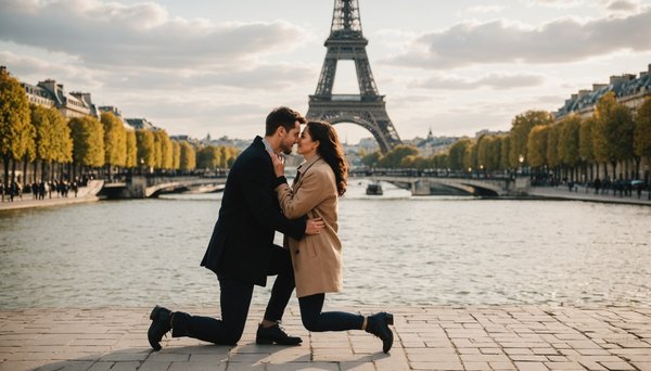Des demandes en mariage inoubliables à paris